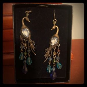 Vintage Peacock earring